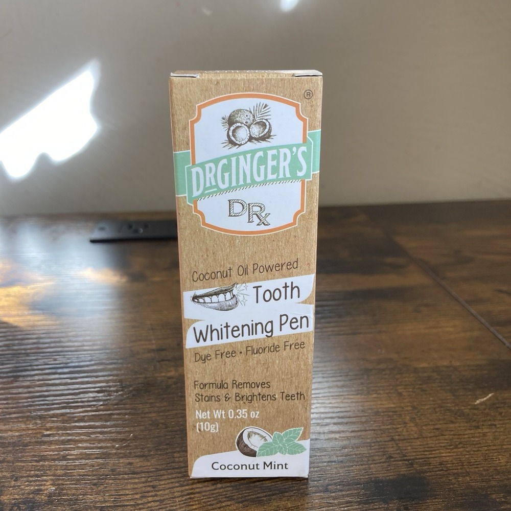 Dr. Ginger's Coconut Oil Tooth‎ Whitening Pen